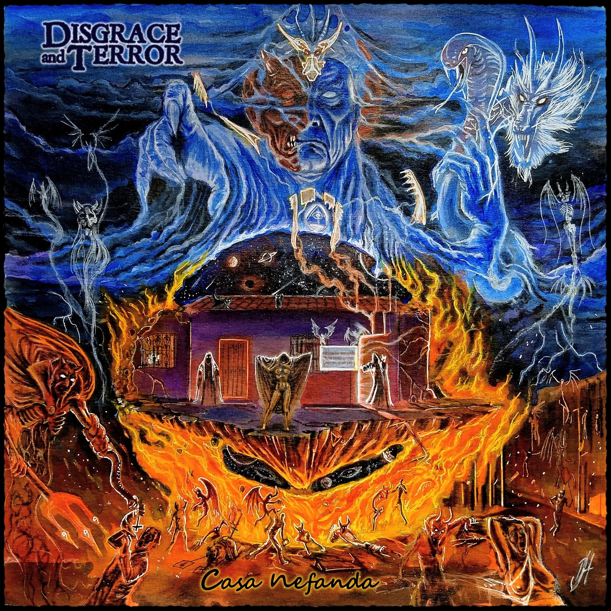 Disgrace In Terror — Disgrace In Terror - Casa Nefanda